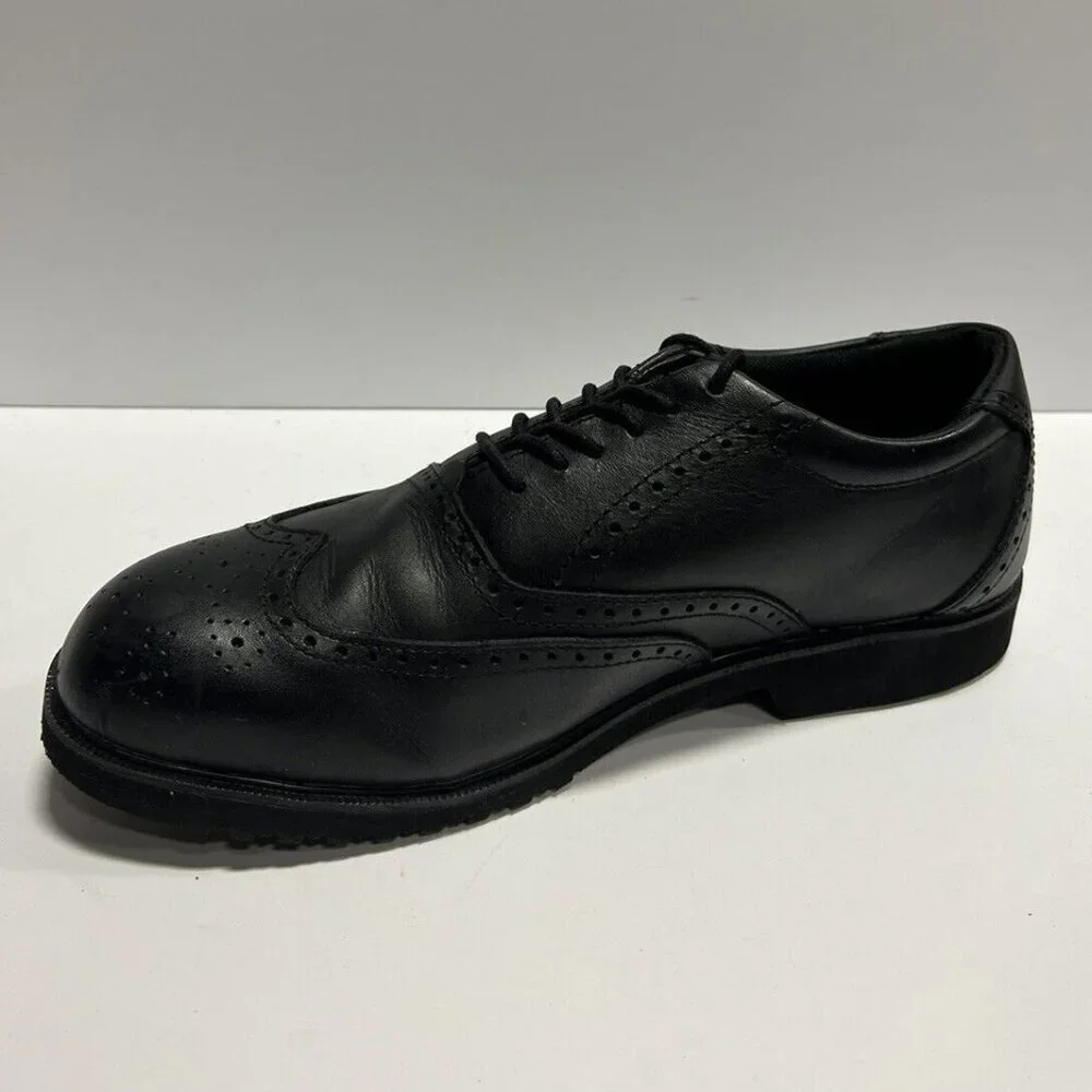 Rockport Mens Taylor Wingtip Oxford Black Size 10.5 Wide
